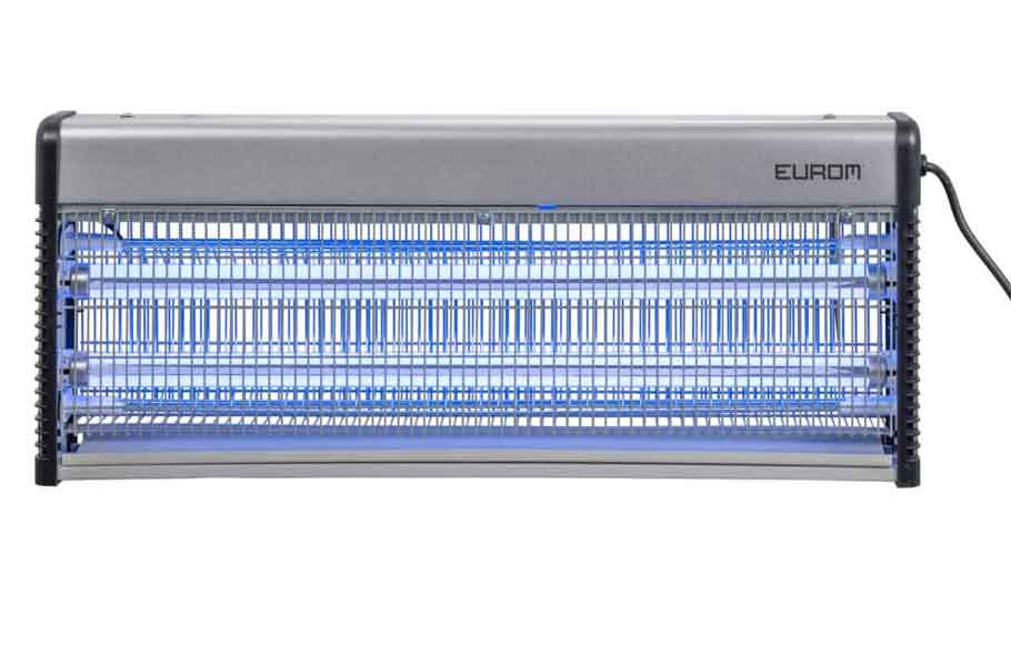 Eurom Fly Away metal 40 LED Insektenvernichter, 2x10W LED-Lampe
