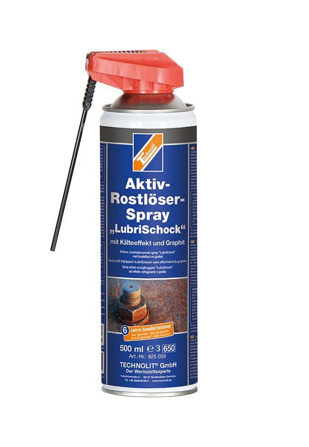 AKTIV ROSTLÖSER-SPRAY „LUBRISCHOCK“  Rostlöser Technolit