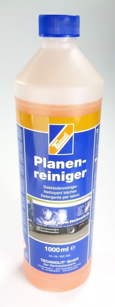 Technolit Planenreiniger Stark fettlösendes Konzentrat  Reinigung von Planen Markisen  Zelten usw. 1 Liter 
