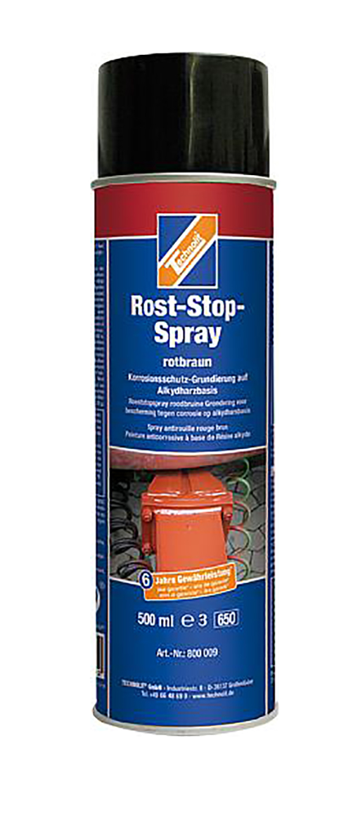 Technolit ROST-STOP-SPRAY  rotbraun Korrosionsschutzgrundierung  Rostschutz