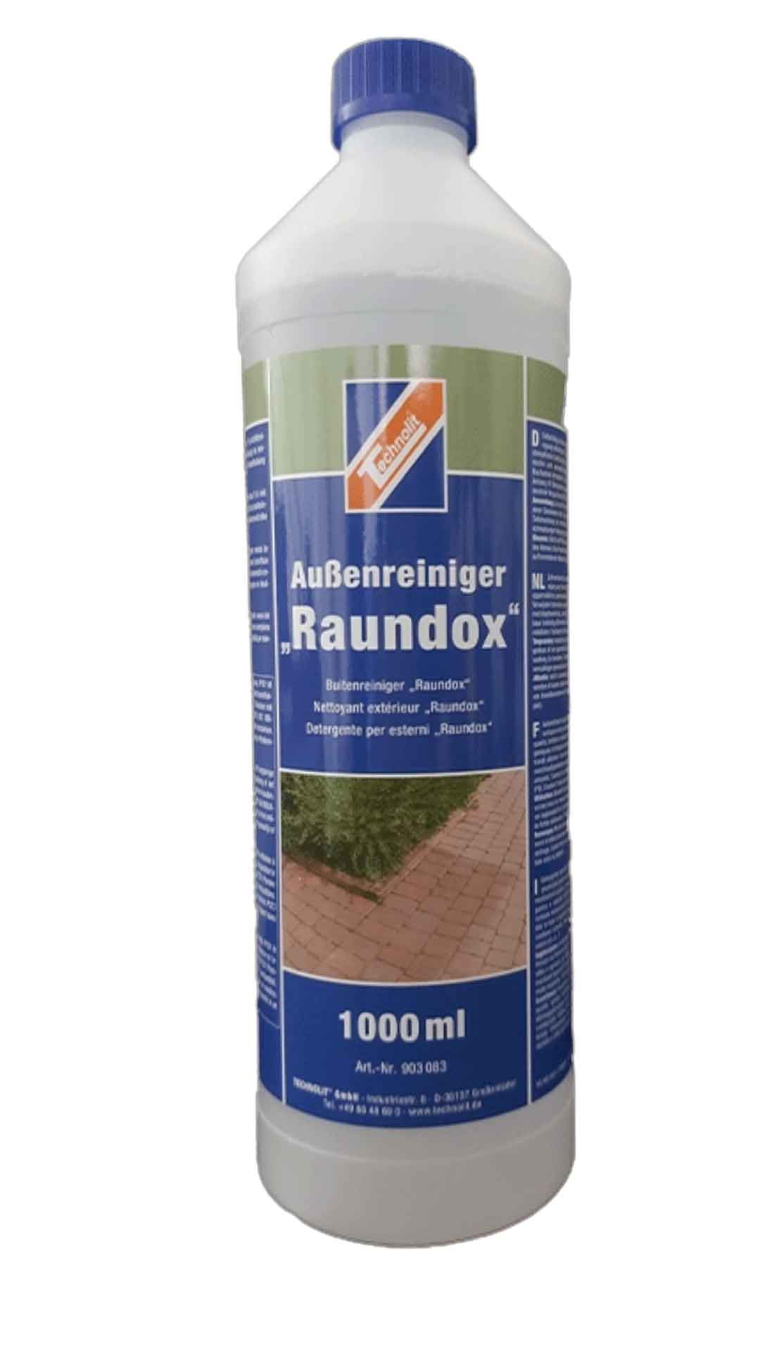 Technolit  Raundox  Glyphosatfreier Aussenreiniger | Grünentferner 1 Liter