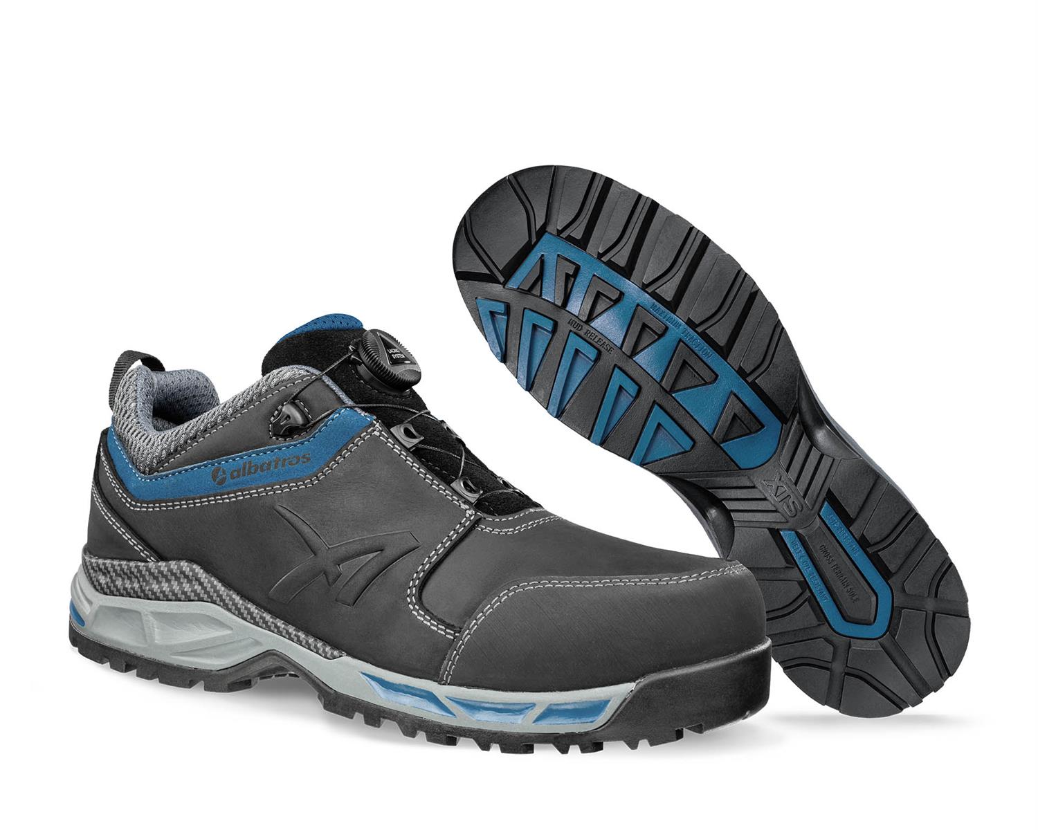 Sicherheitsschuh ALBATROS TOFANE BLACK QL LOW  Gr.